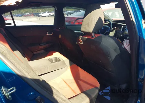 2015 Honda Civic Si z USA, uszkodzony, nr VIN 2HGFB6E55FH702574